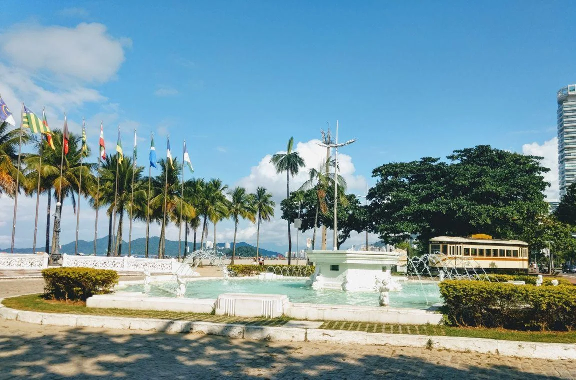 Vibe do evento na praia